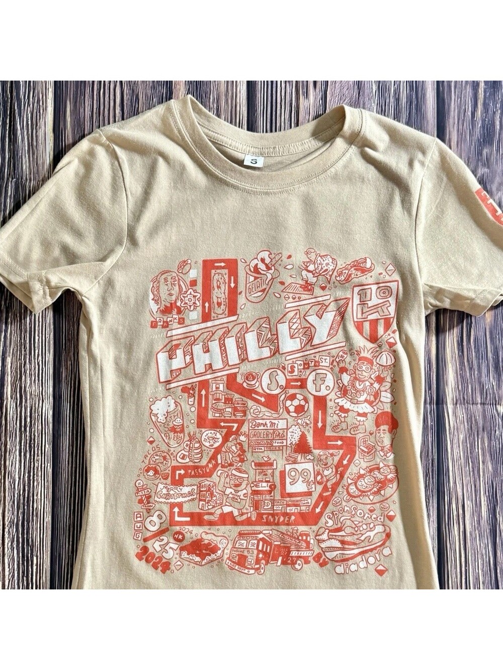 S Amazing Philly 10K 2024 Race Shirt South Philadelphia Graphic Diadora